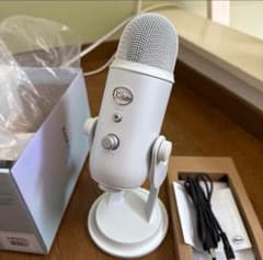【新品未使用】Blue Yeti ホワイト コンデンサーマイクのサムネイル