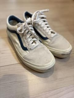 Vans Old Skool クリーム/ネイビーのサムネイル