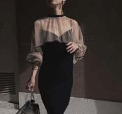 Ameri Vintage ベロアワンピースのサムネイル