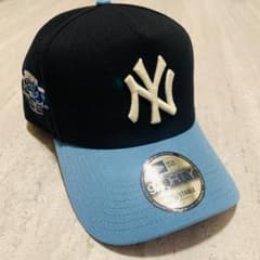 海外限定！ NY ヤンキース　ネイビー　ツートン 水色 スカイブルー 海外限定！ NY ヤンキース ネイビー ツートン 水色 スカイブルー