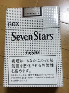 貴重品！セブンスターライトBOX ブリキ缶のサムネイル