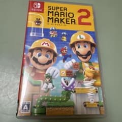 【早い者勝ち】SUPER MARIO MAKER 2 美品です！のサムネイル
