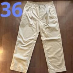 2-tuck Wide tapered chino pants ナナミカのサムネイル