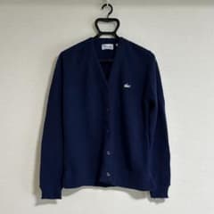 【Lacoste】 カーディガン 長袖 ネイビーのサムネイル