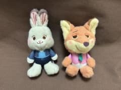 ズートピア ミルキーボア マスコット ニック ジュディ セット