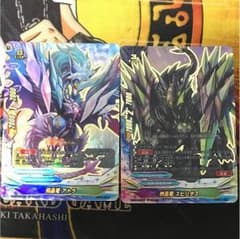 バディファイト 飛晶竜アトラ 棘晶竜スピリタス シークレットのサムネイル