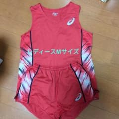［アシックス］レディースランニングウェアセットMサイズのサムネイル