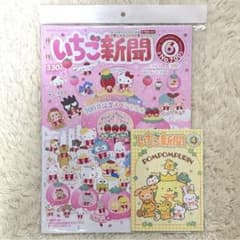 新品未開封 サンリオ いちご新聞 6月号 700号記念スペシャル 付録付き