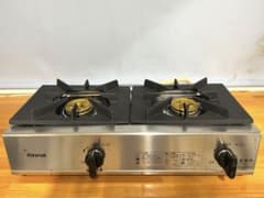極美品】Rinnai リンナイ ガスコンロ KG35NBK 2025年製 都市ガス用