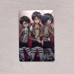 Attack Titan Cards: Eren, Mikasa, Levi