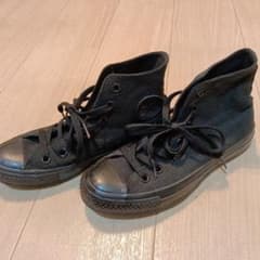 CONVERSE コンバース ハイカット スニーカー オールブラックのサムネイル