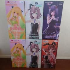 미소녀 피규어 6점 세트 BiCute Bunnies Ribbons