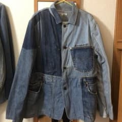 デニムカバーオール デニムジャケットのサムネイル