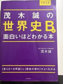 茂木誠の世界史Bが面白いほどわかる本のサムネイル