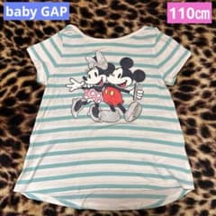 [마지막 가격] 미품 baby GAP 미키 미니 T 셔츠 110㎝