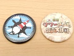 ワイテルズ 缶バッチ タワーばらばら合流大作戦 2個セットのサムネイル
