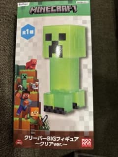 Minecraft クリーパーBIGフィギュア クリアver. マイクラ