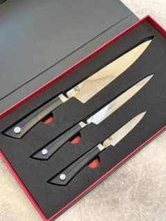 【未使用品】貝印KAI旬Shun高級包丁Sora3本セット500万本記念モデルのサムネイル