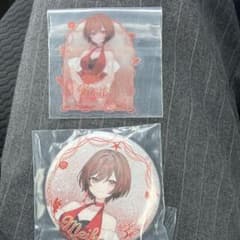 MEIKO アクリルスタンド 缶バッジ 2種セット - メルカリ