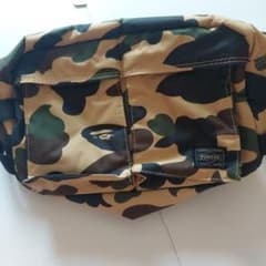 A BATHING APE × PORTER ウエストバッグ ボディバッグ - メルカリ