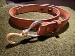 TORY LEATHER レザーフックベルト 別注 オークのサムネイル