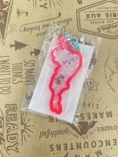 K*K様 滋賀県 琵琶湖アクリルキーホルダー あぐりの郷 (馬) ピンク色のサムネイル