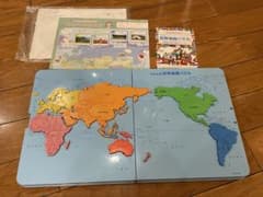 くもん出版　世界地図パズル 幼児向け 知育玩具のサムネイル