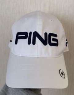 【PING】 ホワイトキャップ スポーツ　ゴルフのサムネイル