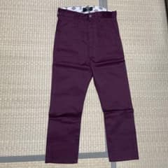 カバンドズッカ   サルエルパンツ　赤紫のサムネイル