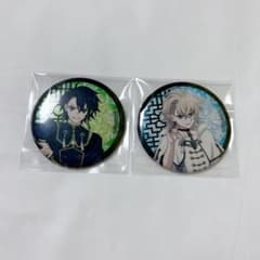 終わりのセラフ 缶バッジ 百夜ミカエラ 百夜優一郎 - メルカリ