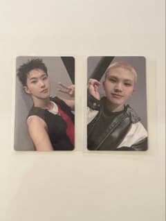 SEVENTEEN ホシウジ FC更新トレカ　2枚セットのサムネイル