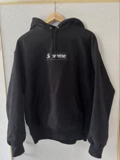 専用 supreme box logo hooded ボックスロゴ 黒Mのサムネイル