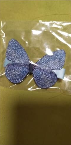 バタフライモチーフ ヘアクリップのサムネイル