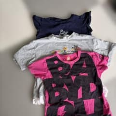 【セット売り】Tシャツ 120cm ピンクのサムネイル