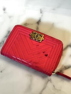 CHANEL ボーイシャネル コインケース ピンクのサムネイル