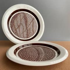 アラビア ファエンツァ 26cm ディナー 皿 ヴィンテージ 北欧食器 2枚DE