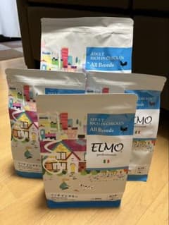 ELMO 成犬用ドッグフード リッチインチキン3kg×1と800kg×3のサムネイル