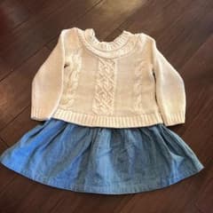 ワンピース babyGAP 80のサムネイル