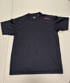 asics 黒 Tシャツ Mサイズのサムネイル