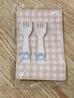 プラスチック製 子ども用フォーク 2本セットのサムネイル