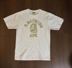 A BATHING APE Tシャツ ホワイト Sサイズのサムネイル