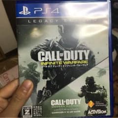 美品 PS4 IW 特典使用済み 値下げしましたのサムネイル