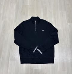 Fred Perry ハーフジップ トレーナー ブラックのサムネイル