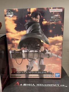 一番くじ　進撃の巨人　リヴァイ MASTERISE 1/8 フィギュアのサムネイル
