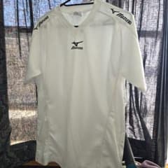 MIZUNO VネックTシャツ ホワイトのサムネイル