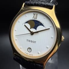 【稼働品】TISSOT ティソ F356 ムーンフェイズ 白文字盤 デイト 稼働品】TISSOT ティソ F356 ムーンフェイズ 白文字盤 デイト - メルカリ