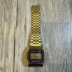 ＊りょうま様専用＊ CASIO A159WGE ゴールド デジタル腕時計のサムネイル
