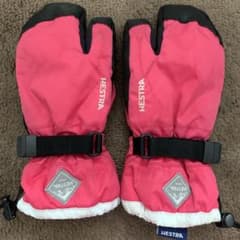 HESTRA 3フィンガー　グローブ　キッズsize7のサムネイル