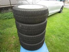 215/55R17 エスティマ純正ホイール スタッドレスタイヤ4本セット残山ありのサムネイル