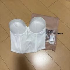bridal bloom ショートビスチェ オフホワイト E75のサムネイル